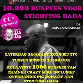 Crazy Mike in Actie voor Stichting DaDa